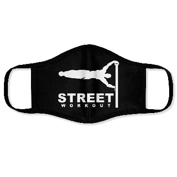 Discover Street Workout - Calisthenics - Human Flag Face Masks