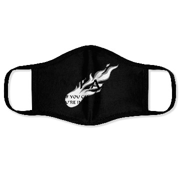 Discover Wizard - Fireball Range Face Masks