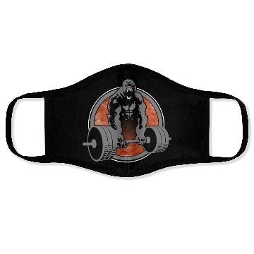 Discover Gorilla Lifting Weightlifting Face Masks