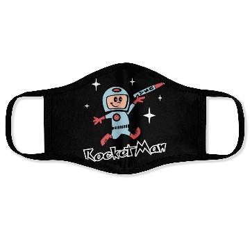 Discover Rocket Man Face Masks