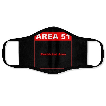 Discover Area 51 Dreamland Face Masks