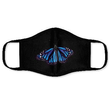 Discover Blue Butterfly Face Masks