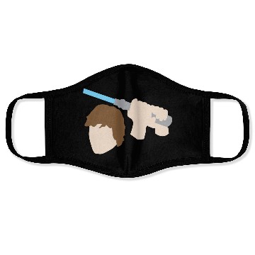 Discover Luke Skywalker Lightsaber Face Masks