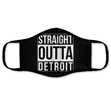Discover Straight Outta Detroit Face Masks