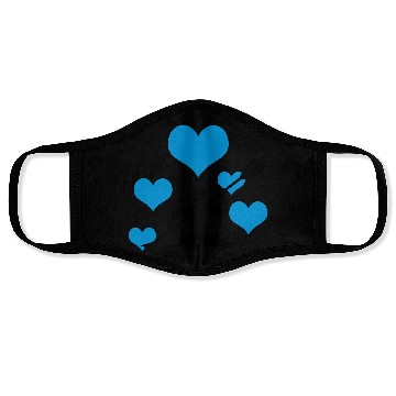 Discover Canoe with 5 hearts Face Masks