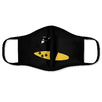 Discover surf monkey Face Masks