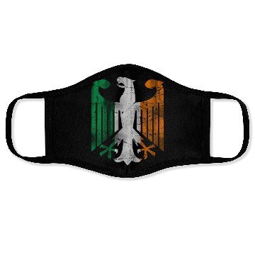 Discover Irish German Eagle Face Masks