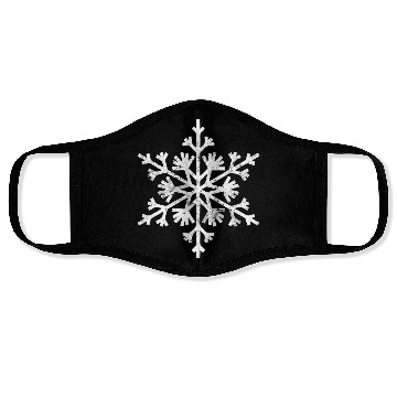 Discover Big snowflake christmas Face Masks