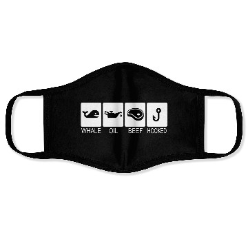 Discover Whale Oil Beef Hooked Face Masks