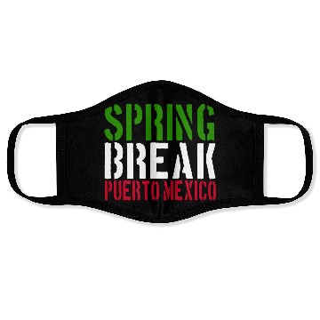 Discover 22 Jump Street - Spring Break Puerto Mexico Face Masks
