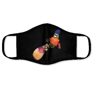 Discover Snowboard Pickle Face Masks