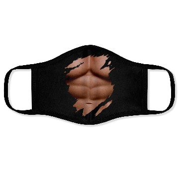 Discover Ripped Face Masks Chest Six Pack Abs Muscles