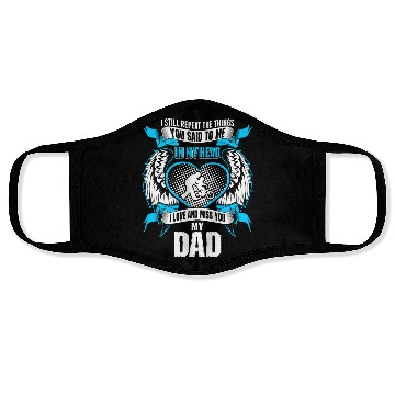 Discover Son Love And Miss His Dad Face Masks