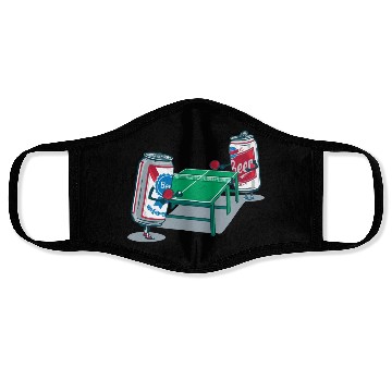 Discover Beer Pong Face Masks