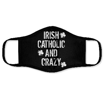 Discover Irish Catholic And Crazy St. Patrick's Day Face Masks