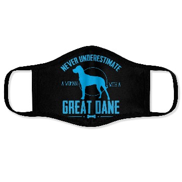 Discover Dog Great Dane NUW Face Masks