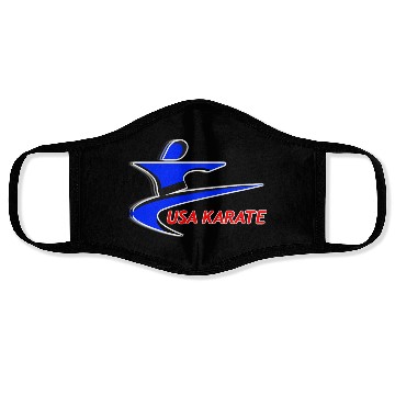 Discover Team USA Karate Face Masks