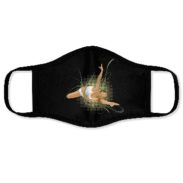 Discover Yoga Woman Face Masks