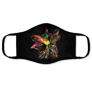 Discover German Shepherd Dog Face Masks