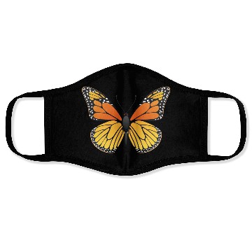 Discover Monarch butterfly Face Masks