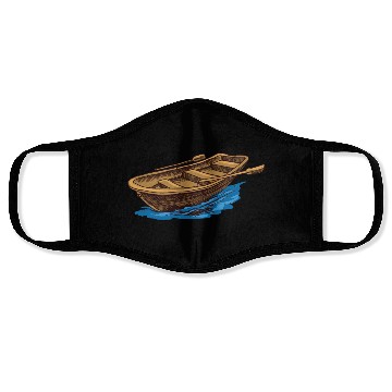 Discover paddle boat Face Masks