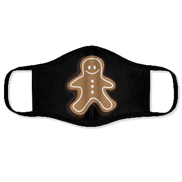 Discover Gingerbread man Face Masks