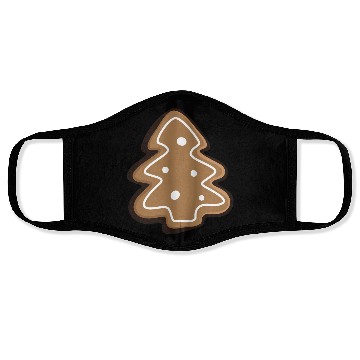 Discover Gingerbread cookie Face Masks