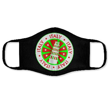 Discover italy sticker Face Masks