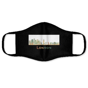 Discover london Face Masks