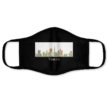 Discover tokyo Face Masks