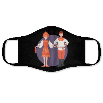 Discover dancing couple Face Masks