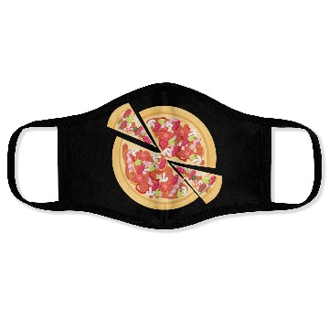 Discover Pizza Face Masks