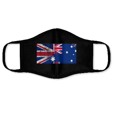 Discover British Austrian Half Austria Half UK Flag Face Masks