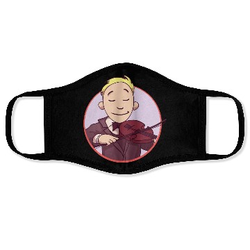 Discover Violin Player Face Masks