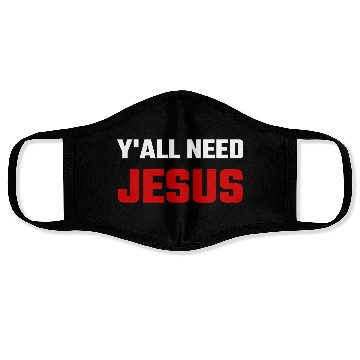 Discover Jesus - You All Need Jesus Face Masks