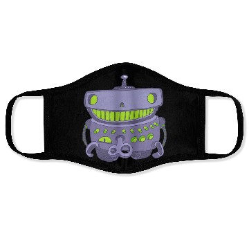 Discover 18 robot 25 png vectorstock 4842445 Face Masks