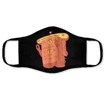 Discover 60 robot 64 png vectorstock 4842445 Face Masks