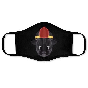 Discover firefighter helmet Face Masks