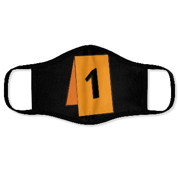 Discover crime scene number Face Masks