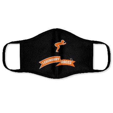 Discover horse design Face Masks