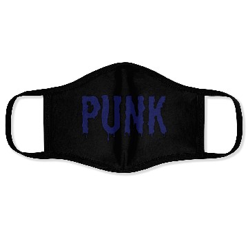 Discover punk typo Face Masks
