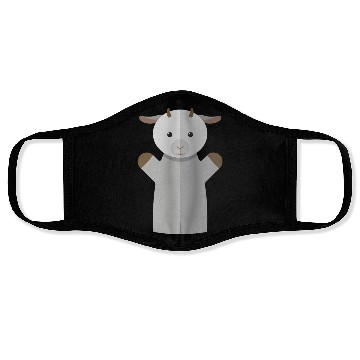 Discover goat puppet Face Masks