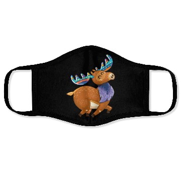 Discover moose Face Masks