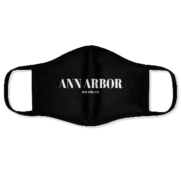 Discover MICHIGAN ANN ARBOR US DESIGNER EDITION Face Masks