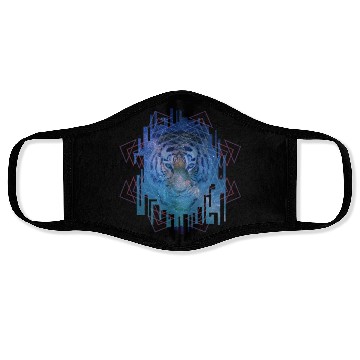 Discover Space Tiger Face Masks