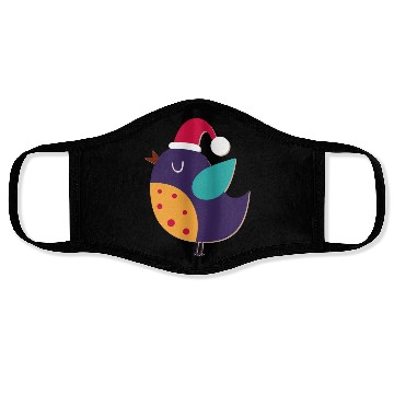 Discover bird 2 vectorstock 6438540 Face Masks