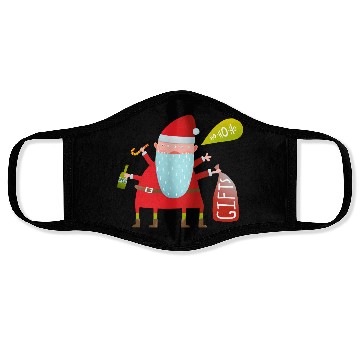 Discover Santa Claus Face Masks