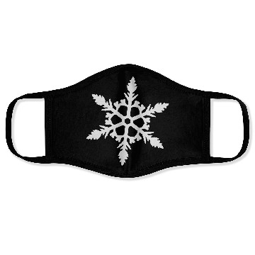 Discover Snowflake 3 freexmas17mnr Face Masks