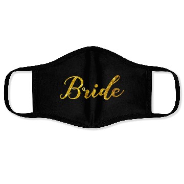 Discover Perfect Brides Crew Bachelorette Party with golden Face Masks