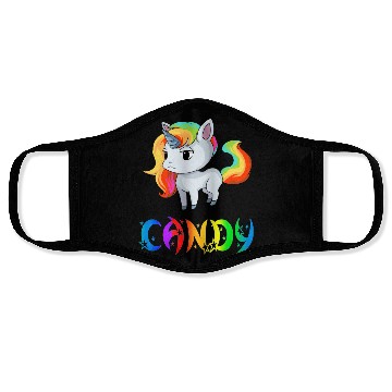 Discover Candy Unicorn Face Masks